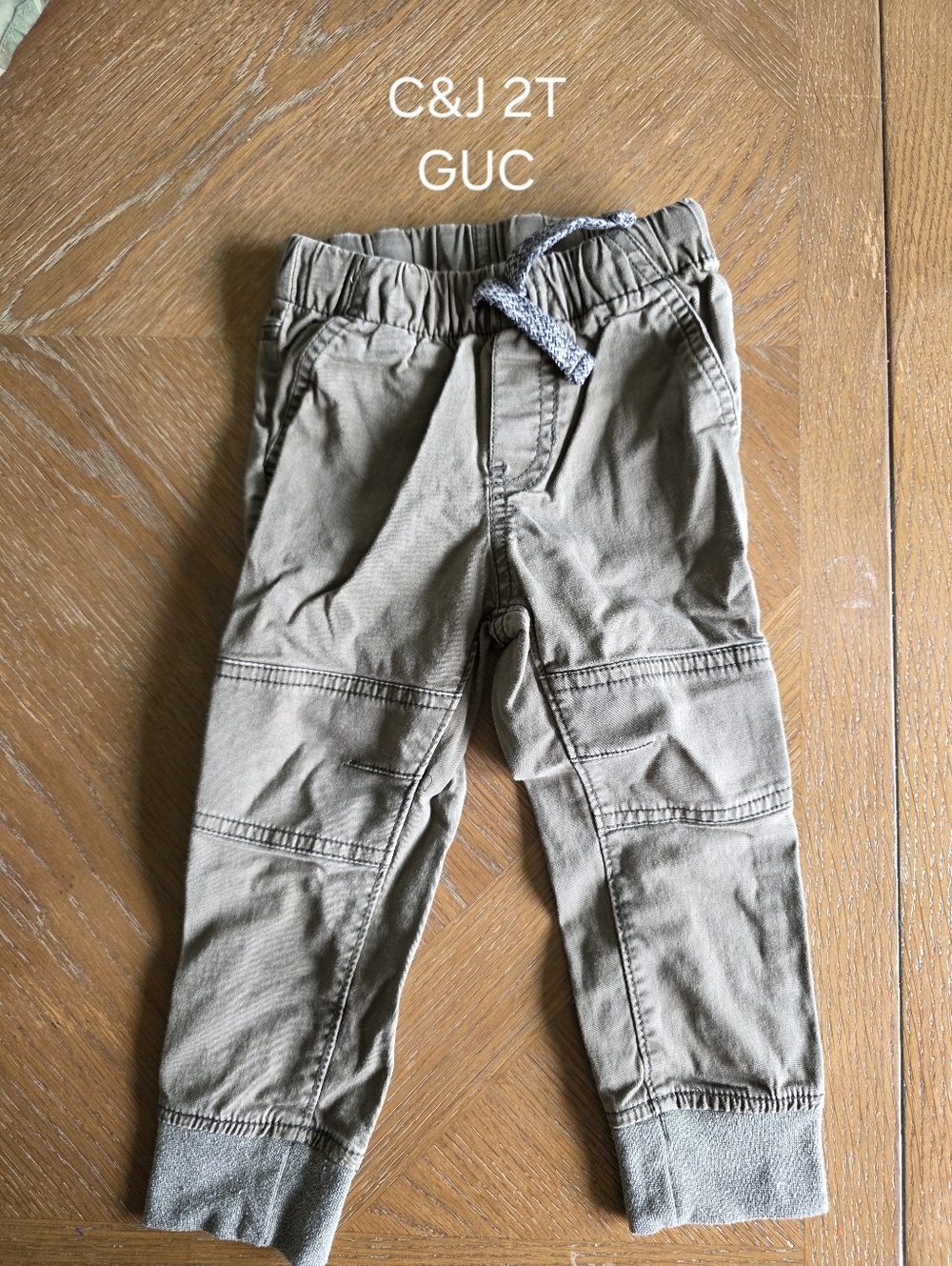 Cat & Jack Toddler Olive Green Jogger Pants